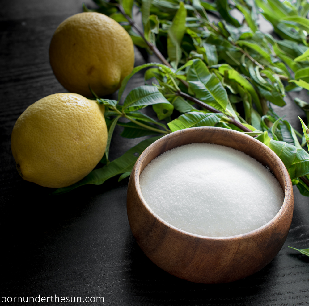 Lemon verbena simple&nbsp;syrup