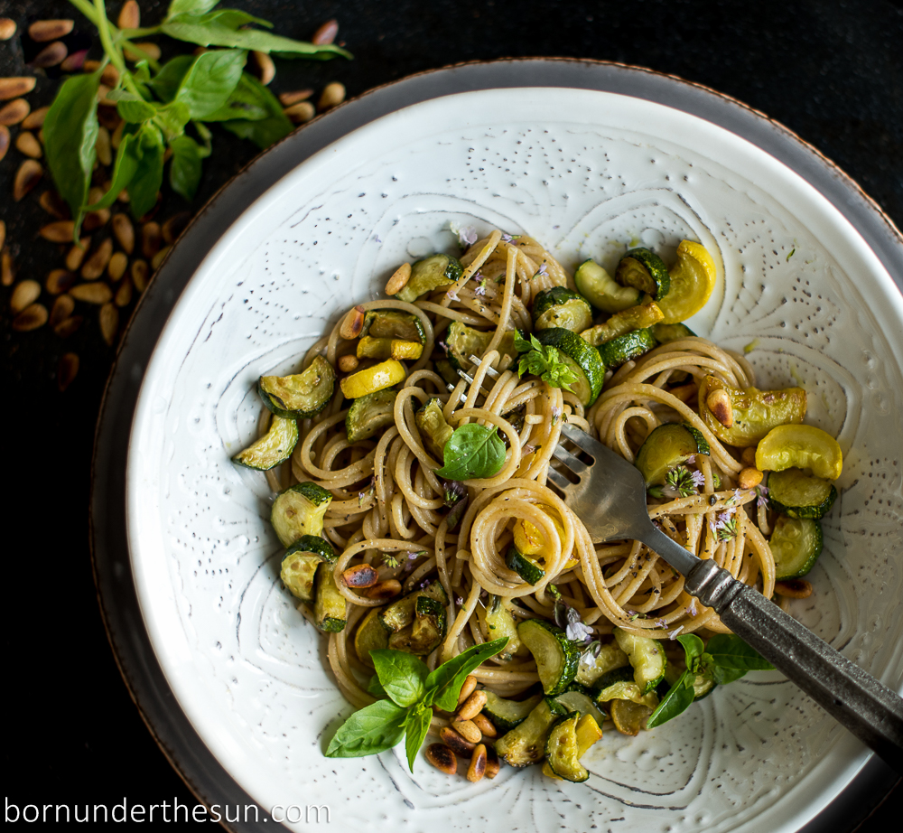 Zucchini pasta